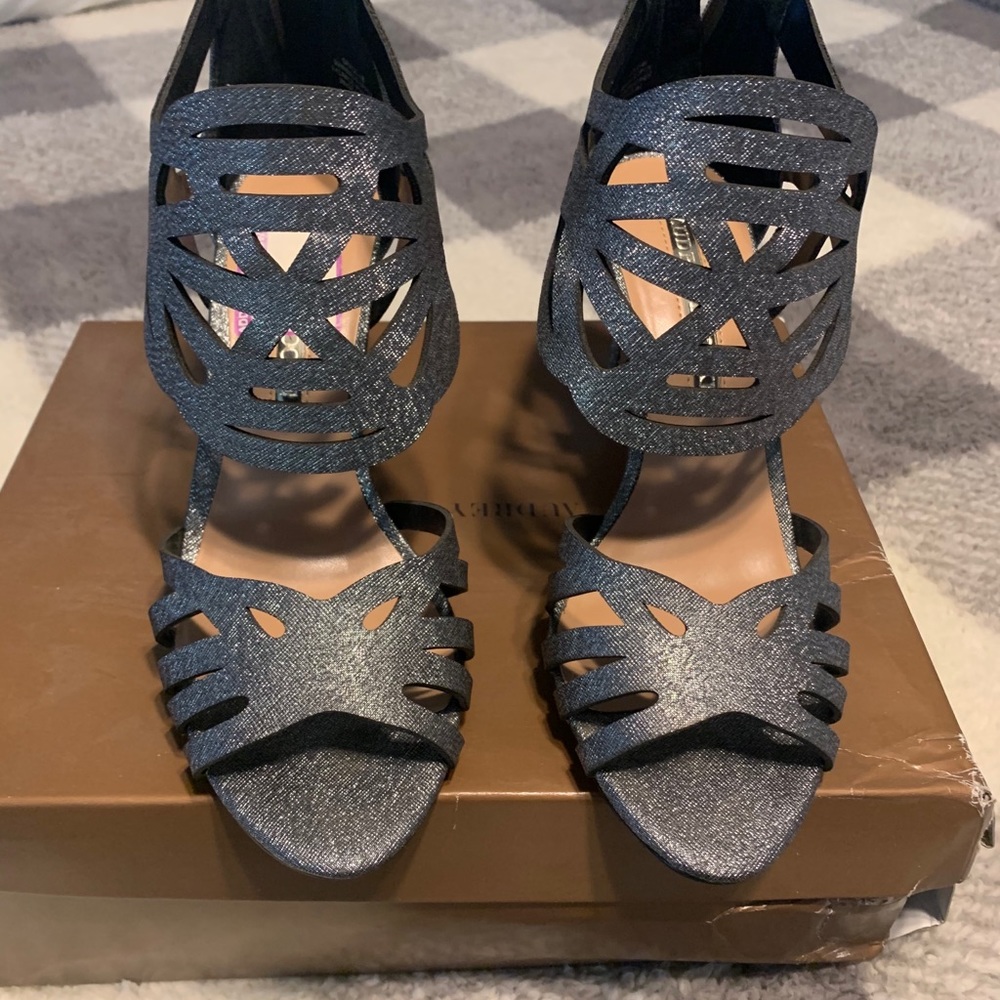 Audrey Brooke Heels pewter size 8
